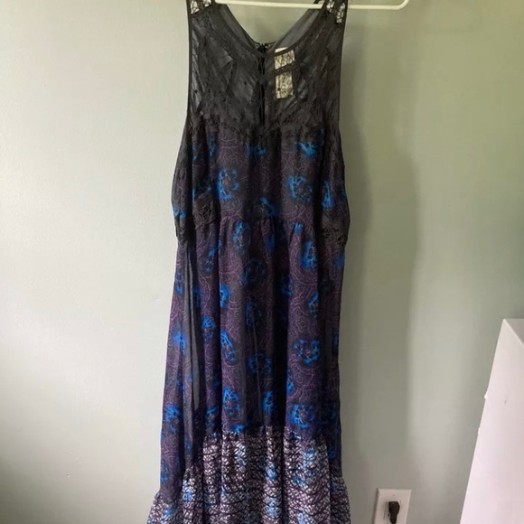 Free People Dress Maxi/Midi Size 10 - Picture 1 of 9